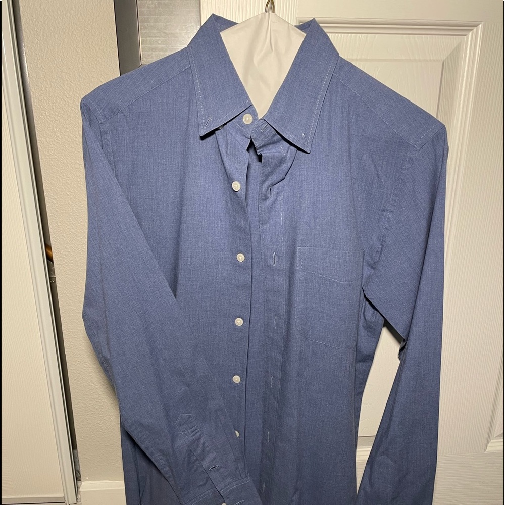 J. Crew Mens XS slim fit dress shirt